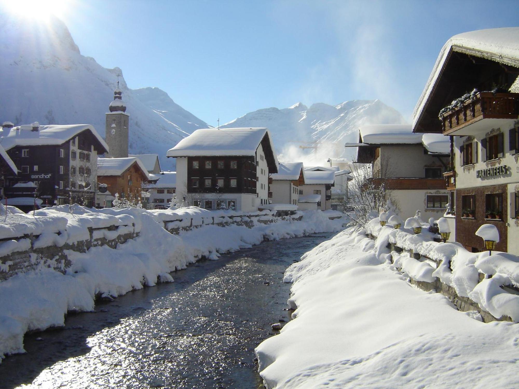 Pension Hartenfels Lech am Arlberg Kültér fotó