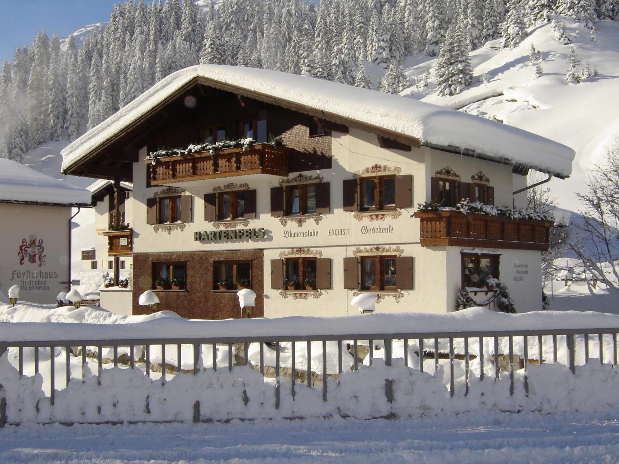 Pension Hartenfels Lech am Arlberg Kültér fotó
